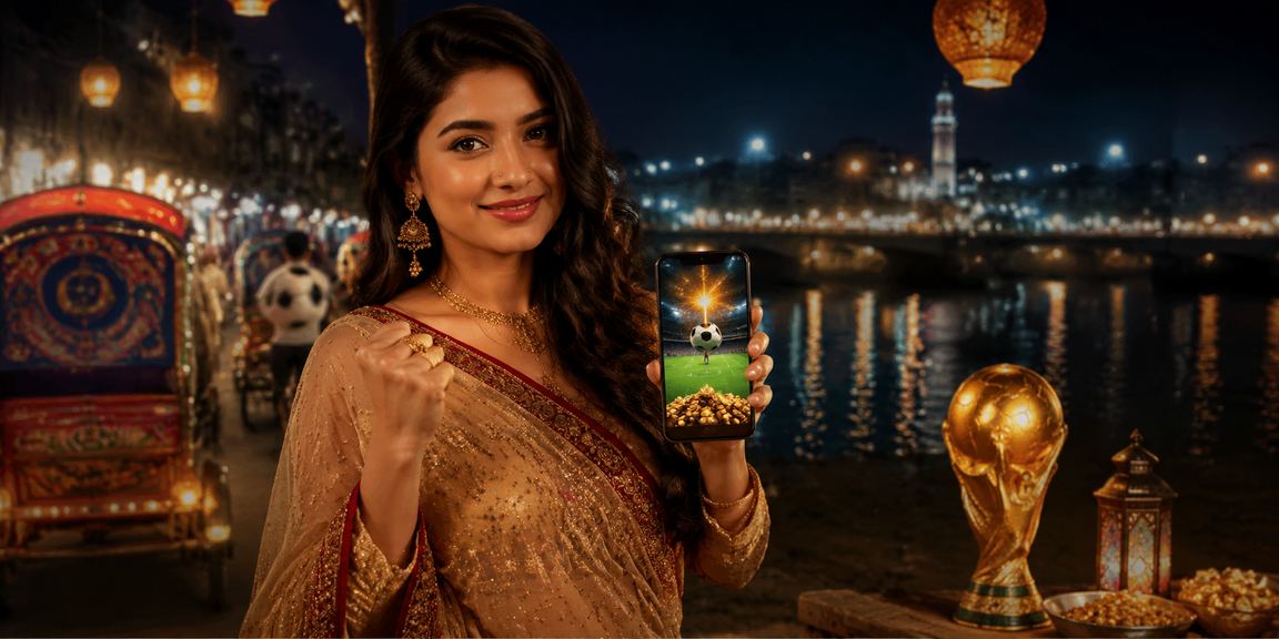 ঢাকার ফুটবল বেটিং দৃশ্য এবং পুরানো শাড়িতে নারী